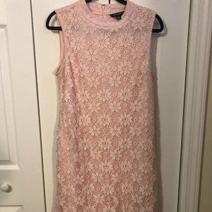 Sharagano Pastel Pink Cocktail Dress Size 12